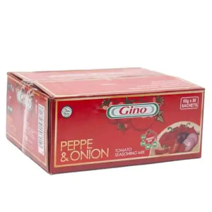 Gino Peppe & Onion – Tomato Mix (70g) 1 Carton